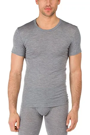 Calida T- Shirt Wool & Silk sous-vêtements Fonctionnels, Opaque, , 50 Homme