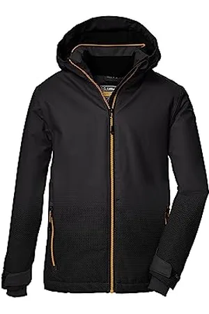 Killtec Garcon La veste de ski est une veste imperméable/fonctionnelle avec capuche et pare-neige KSW 177 BYS SKI JCKT, , 116, 39899-000