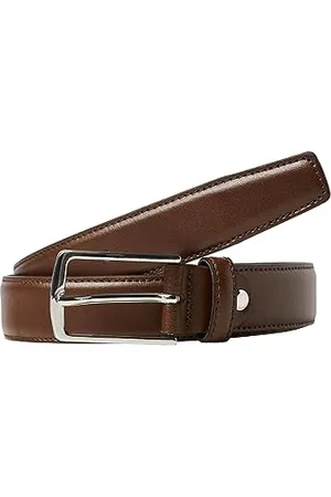 JACK & JONES Jacchristopher Belt Noos Ceinture, Marron ( Detail: Normal Buckle), 95 (Taille Fabricant: 80) Homme