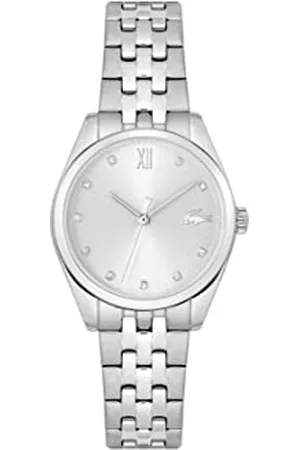 Lacoste Montre Analogique à Quartz pour Femme avec Bracelet en Acier Inoxydable argenté - 2001301