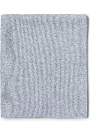 ONLY Onllinea Life Écharpe côtelée Acc, Gris Clair mélangé/détail : Lurex argenté, Taille Unique Femme