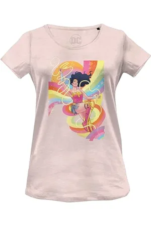 DC Comics Originals « Wonder Woman Rainbow » WODCOMITS001 T-Shirt Femme, , Taille XXL