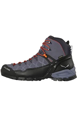 Salewa Alp Trainer Mid Gore-Tex Bottes de Randonnée Hommes, Noir, 7.5
