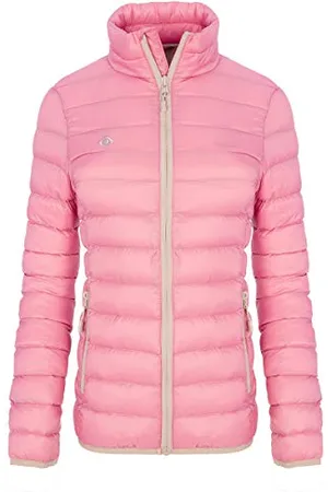 Izas Kara Veste en Fibre Femme Rose/Argent FR: S (Taille Fabricant: S)
