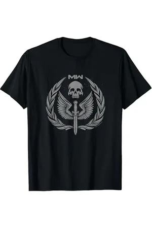 Call of Duty : Modern Warfare 2 Skull Dagger Distressed Logo T-Shirt