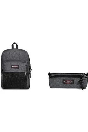Eastpak SAC DOS PINNACLE 38L BLACK DENIM & Double Benchmark Trousse, 21 cm, Black Denim