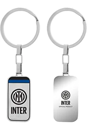 Inter F.C. nazionale Porte-clés , unisexe, Taglia unica, inoxydable, Aucune pierre précieuse.