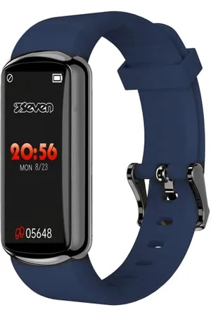 7 for all Mankind S. p. a. A. Smartwatch Montre pour Homme, Femme, garçon, étanche, IP68, podomètre, Moniteur de Sommeil, Notifications d