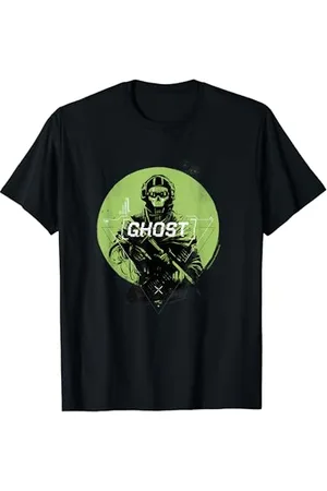 Call of Duty : Modern Warfare 2 Ghost Green Spotlight Shot T-Shirt