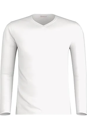 Eminence Tee-Shirt col V Manches Longues Homme Pur Coton - Taille : 5 - Couleur :