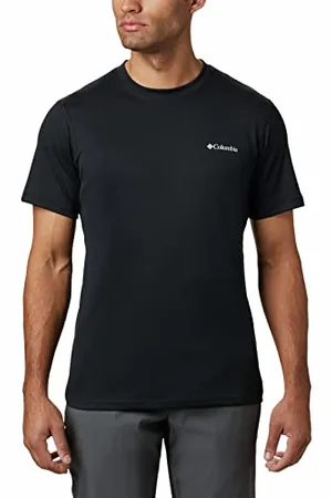 Columbia Homme Zero Rules T Shirt Manches Courtes Technique, Black 010, L EU