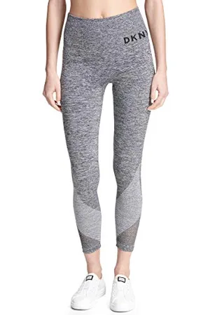 DKNY SPORT High Waist Seamless Leggings, Heather Grey, Large aux Femmes