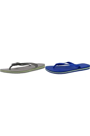 Havaianas Brasil Mixte, Steel Grey, 43/44 Brasil Mixte, (Marine Blue), 43/44