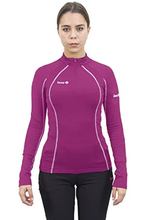 Izas Palma Chemise Polaire à Manches Longues Femme Fuxia FR: M (Taille Fabricant: M)