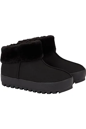Calvin Klein Jeans Femme Chaussons Home Anke Slipper Chauds, Noir (Triple Black), 40 EU