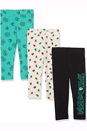 Amazon Disney | Marvel | Star Wars | Frozen | Princess Legging Fille, Lot de 3, , 11-12 Ans