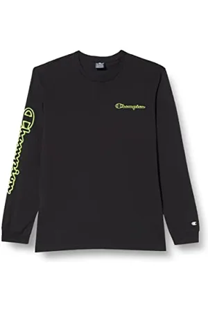 Champion Legacy Neon Spray Contrast Logo L/S T-Shirt à Manches Longues, , Medium Hommes