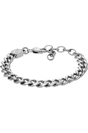 Fossil Bracelet chaîne Bold Chains en acier inoxydable, pour homme, JF04615040