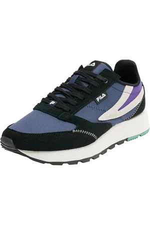 Fila Homme Run Formation Basket, Bleu Marine et Noir, 43 EU
