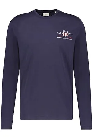 GANT Reg Medium Archive Shield Ls T T-Shirt, , M Homme