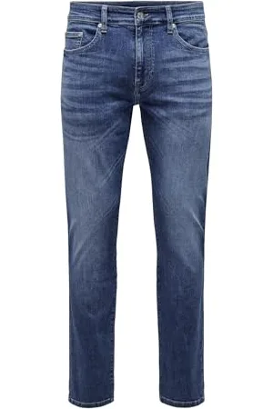 Only & Sons Jean Slim ONSLOOM Taille Moyenne Slim Fit Jeans 32 32 (US) 32 / L32