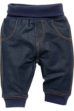 Playshoes Baby Sweat-hose Jeans-optik Legging Mixte enfant, (Blue 7), 9-12 mois