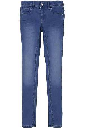 NAME IT NKFPOLLY DNMATASIS Pant Noos Pantalons, , 134 cm Garçon