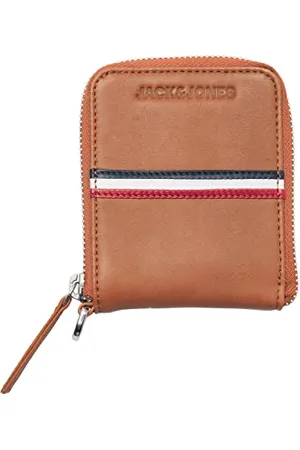 JACK & JONES Jacelias Leather Wallet, Portefeuille pour Homme, , Taille Unique
