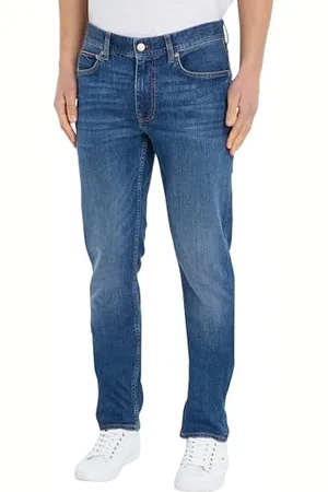 Tommy Hilfiger Straight Denton STR IND MW0MW33945 Pantalons en Jean, , 29W / 32L Homme