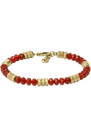 Fossil Bracelet de perles All Stacked Up en agate, , pour homme, JF04606710