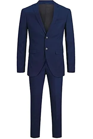 JACK & JONES Blazer croisé et Pantalon de Tailleur JPRFRANCO Costumes Super Slim Fit 54 54