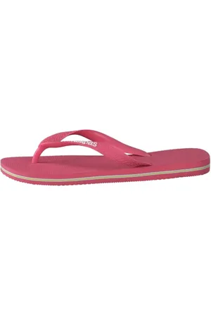 Havaianas Brasil Logo Mixte, Rose , 33/34