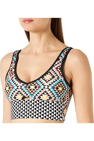 Hurley Long Line Top Maillot de Bain, Femme