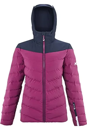 Millet Ruby Moutain Jkt W - Veste de Ski Femme - Membrane Dryedge Imperméable et Respirante - Ski, Ski de randonnée - Rose/Bleu
