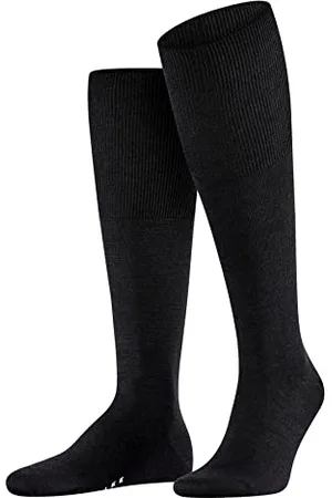 Falke Airport M Kh laine coton unies 1 paire, Chaussettes longues Homme, , 41-42