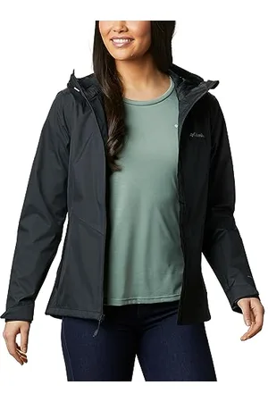 Columbia Inner Limits Jacket, Veste De Pluie Imperméable Femme, Black, Taille M