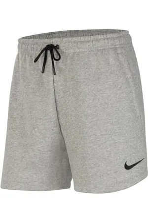 Nike Short de Football dn Tricot Dri-Fit pour Femme, Gris Foncé Bruyère/Noir, XS