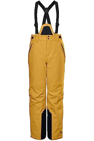 Killtec Garçon Pantalon Fonctionnel/Pantalon de Ski avec Braguette Amovible KSW 79 BYS Ski PNTS, dunkelgelb, 140, 37310-000