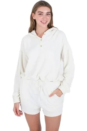 Hurley Trista Henley Sweat à Capuche, , L Femme