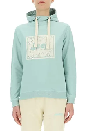 Jeep O102751-E957 J Sweatshirt À Capuche Femme Vintage Botanical Large Print J23S M
