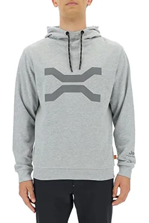 Jeep O102624-J873 XP Man Hooded Sweatshirt Large Front Print JX22A XL