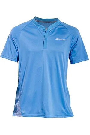 Babolat Polo Performance pour Homme, Bleu Clair, Argent, S