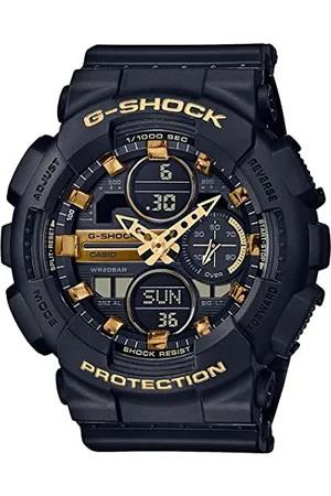 Casio Montre Quartz Unisexe 49.00mm avec Cadran analogique/numérique et Bracelet en Plastic/Resin Strap GMA-S140M-1AER