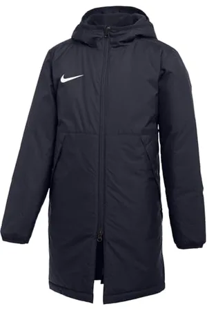 Nike Veste de Football à Rembourrage Synthétique pour Grand Enfants, Taille S, Obsidienne/Blanc