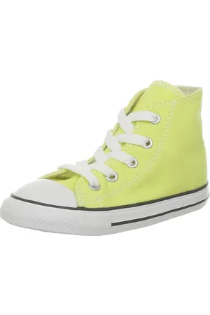 Converse Chuck Taylor All Star Season Hi, basses fille - Jaune (Jaune Pale), 27 EU
