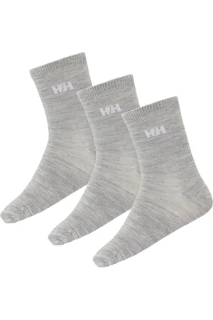 Helly Hansen Enfants Unisexe K Wool Sock Basic 3Pk 23-25 MÉLANGE