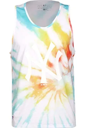 New Era MLB Tye Dye Tank Neyyan Xpt Maillot de survêtement Mixte, S