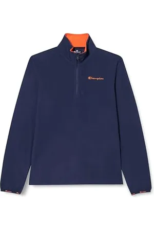 Champion Legacy Micro Polar Fleece B-Quick-Dry Micropolar Half Zip Sweat-Shirt à Capuche de Yoga, , 5-6 Ans Garçon