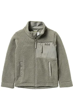 Helly Hansen Enfants Unisexe K Champ Pile Jacket 7 Blanc et crème