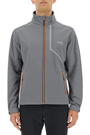 Jeep O102623-G459 XP MAN TECH SOFTSHELL JACKET W/Zipped Pockets JX22A M